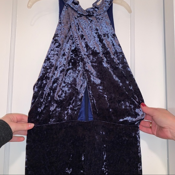 Lulus Velvet Dress - Picture 2 of 3